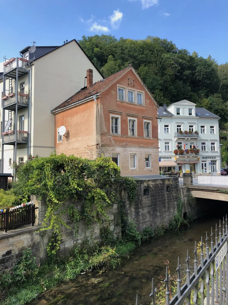 Die Bachseite, bevor es losging